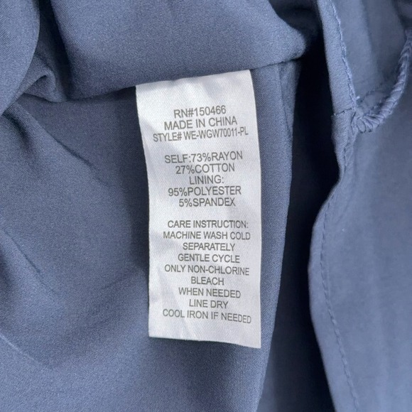 Market & Spruce Navy Striped Tiered Babydoll Dress 3X WE-WGW70011-PL NWT - Picture 4 of 7